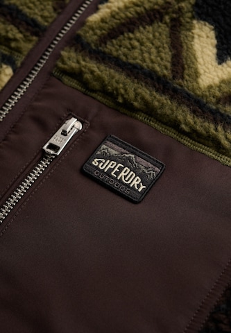 Superdry & Co Fleecejacke in Grün