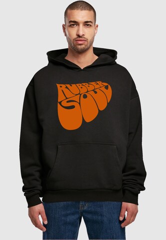 Merchcode Sweatshirt 'Beatles - Rubber Soul' in Schwarz: predná strana