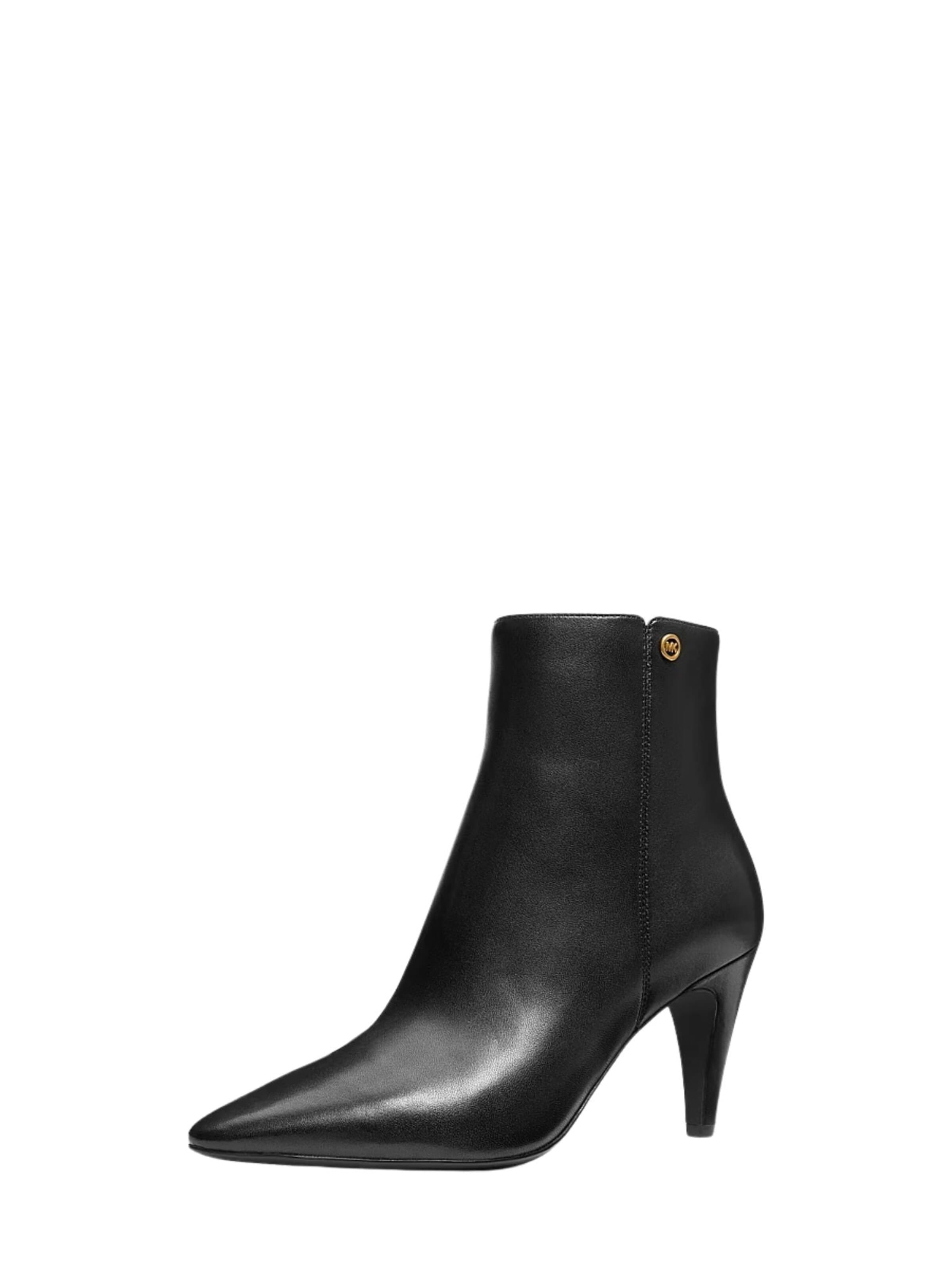 Ankle boots di Michael Kors in nero: frontale