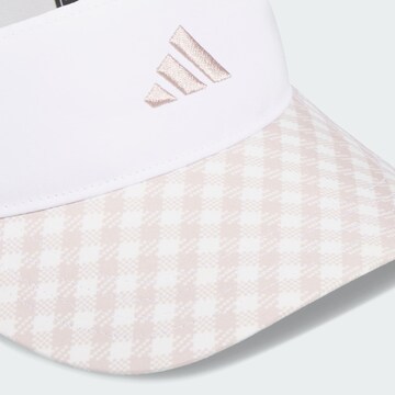 ADIDAS PERFORMANCE Visor 'Tour Gingham' in Weiß
