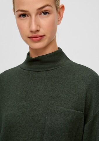 Sweat-shirt s.Oliver en vert