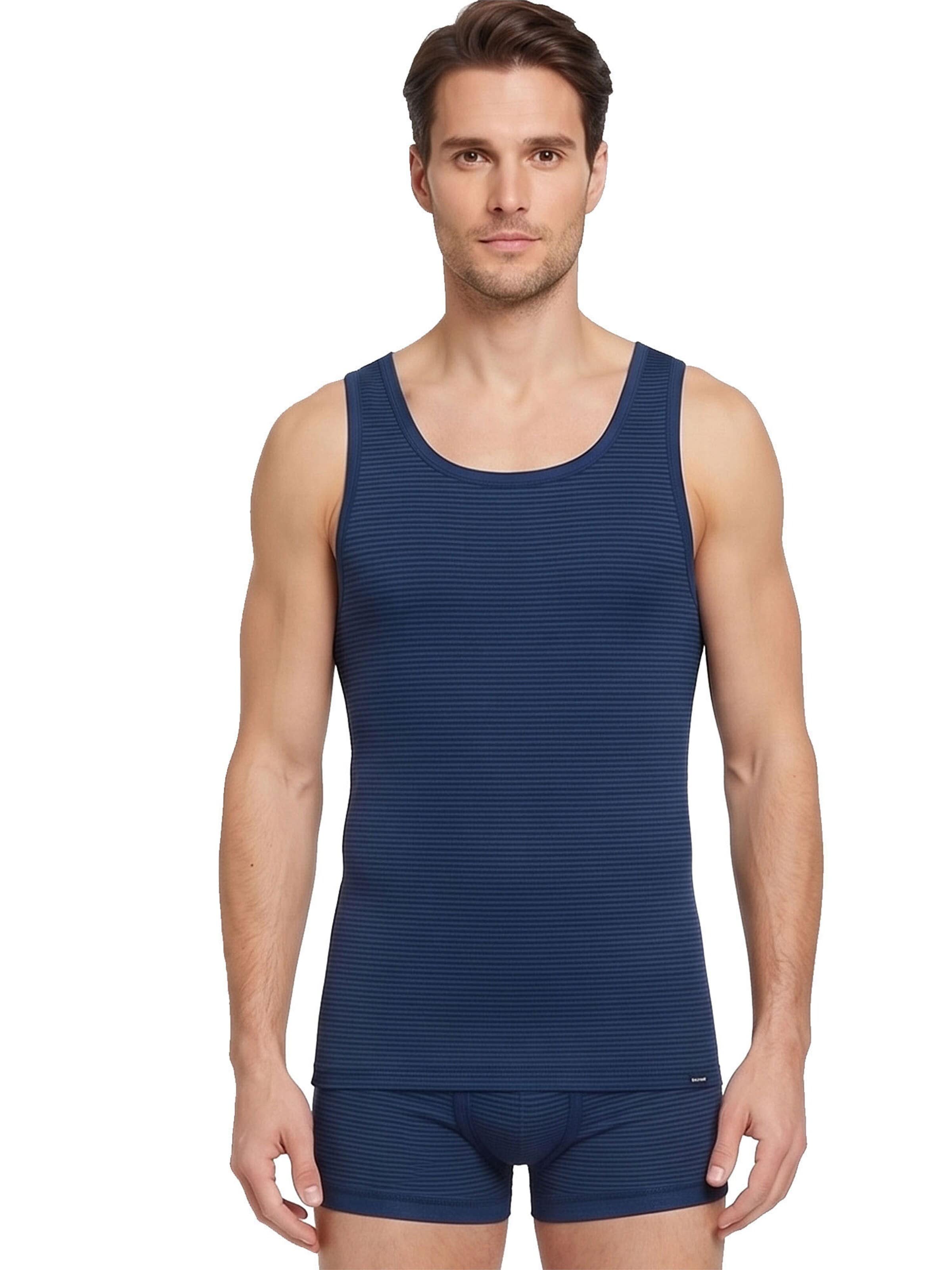 Ammann Boxer shorts 'Jeans Feinripp' in Blue