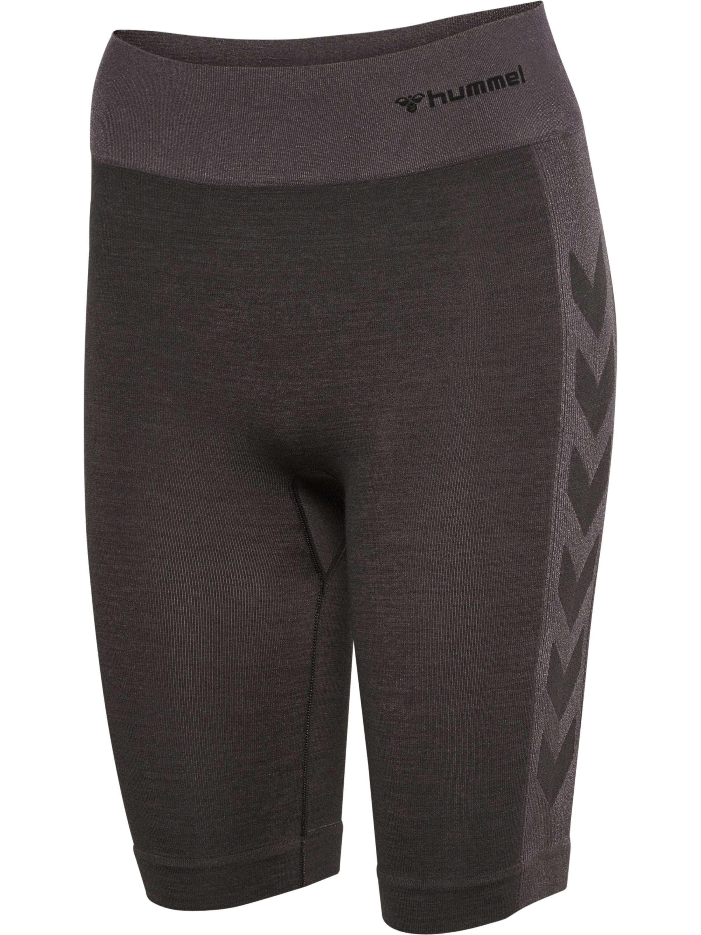 Hummel Skinny Sportbroek in Bruin