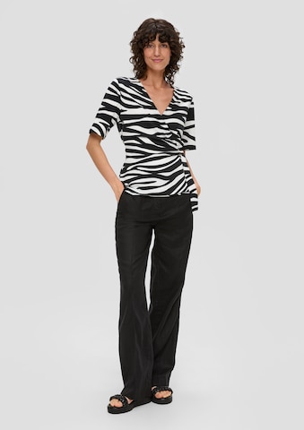 s.Oliver Blouse in Zwart