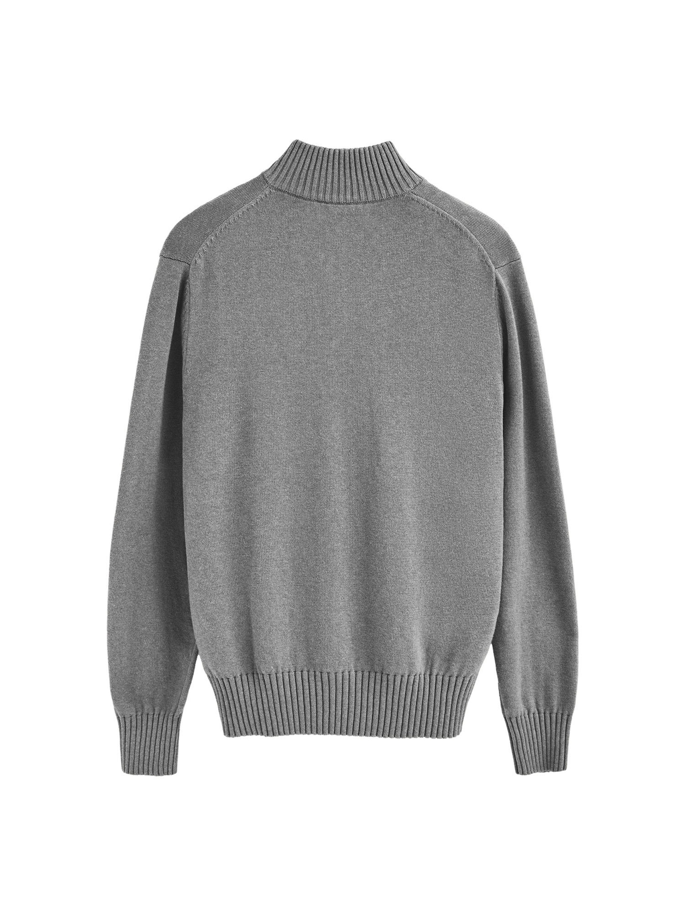 Polo Club Pullover in Grau