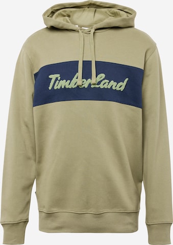 TIMBERLAND - Sweatshirt em verde: frente