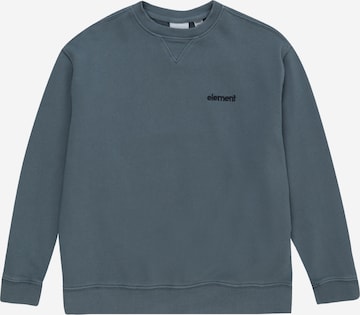 Sweat 'CORNELL 3.0' ELEMENT en bleu : devant