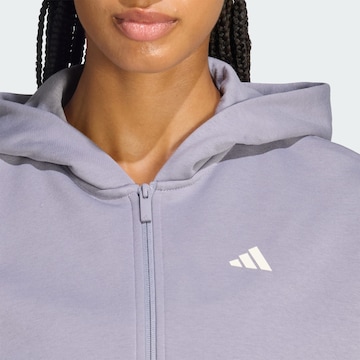 ADIDAS SPORTSWEAR - Casaco de treino em moletão 'Studio' em roxo