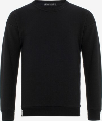 Redbridge Sweatshirt 'Richmond' in Zwart: voorkant