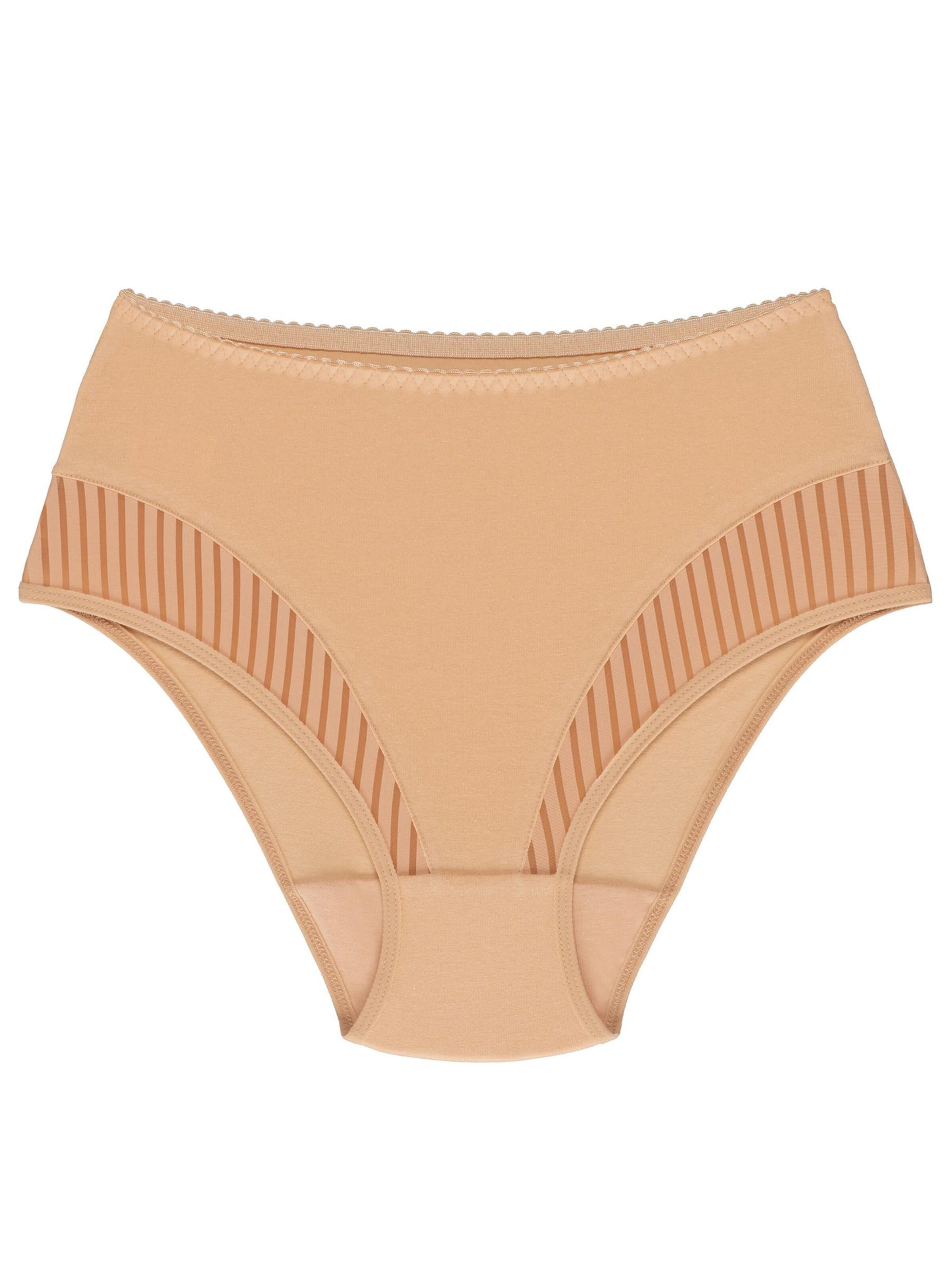 Wolbar Panty 'Eco-QI' in Beige: front