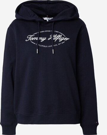 Sweat-shirt TOMMY HILFIGER en bleu : devant