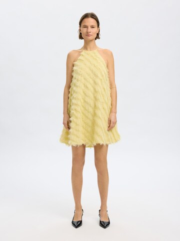 SELECTED FEMME Coctailkjole i beige: forside