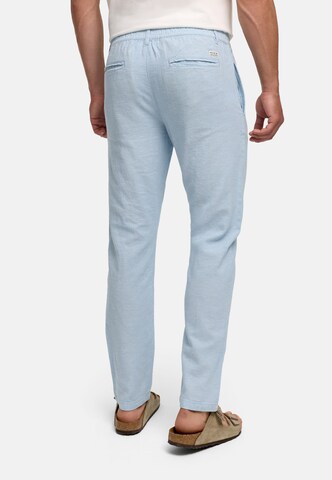 INDICODE JEANS Regular Chino 'Lino' in Blauw