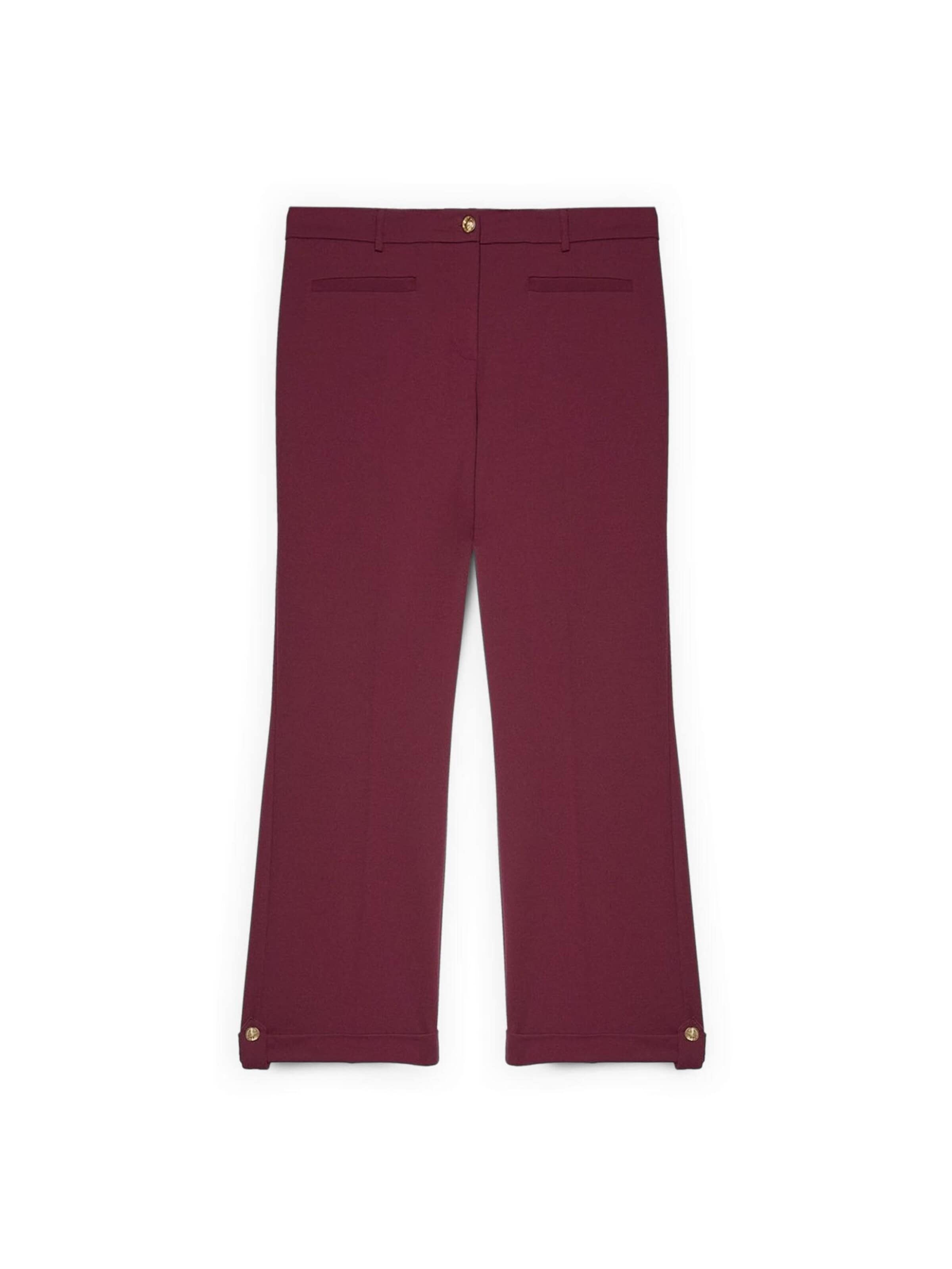 Pantalon Fiorella Rubino en rouge : devant
