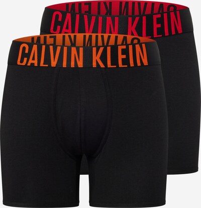 Calvin Klein Underwear Boxershorts in orange / rot / schwarz, Produktansicht