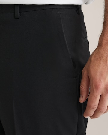 WE Fashion Tapered Pantalon in Zwart
