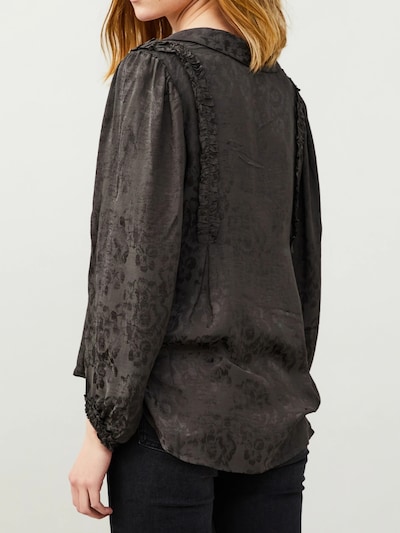 Odd Molly Blouse 'Marley' in de kleur Donkergrijs, Productweergave