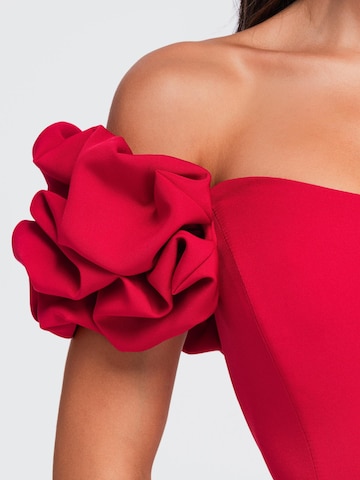 Ombre Evening dress in Red