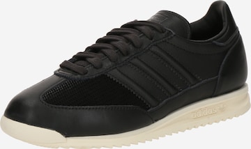 Sneaker low 'SL 72 OG' de la ADIDAS ORIGINALS pe negru: față