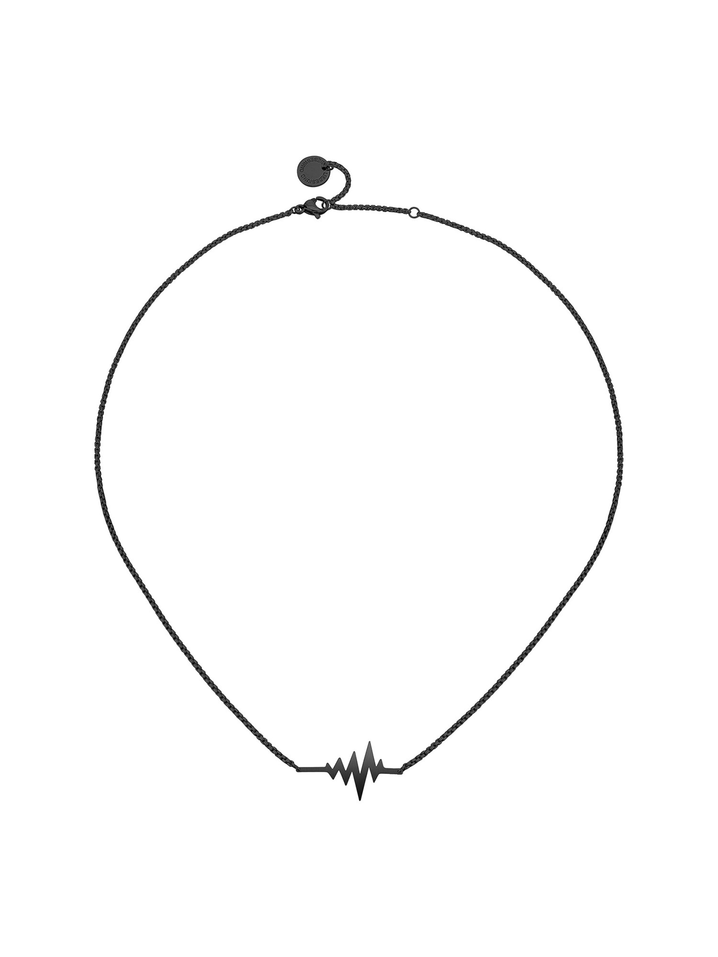 Liebeskind Berlin Kette in Schwarz: Vorderseite