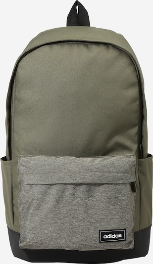 ADIDAS PERFORMANCE Ruksak u siva melange / maslinasta / crna, Pregled proizvoda