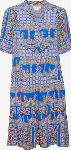 Cream Košilové šaty 'Alora' – modrá: přední strana