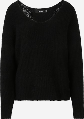 Vero Moda Petite Sweater 'JULIE' in Black: front