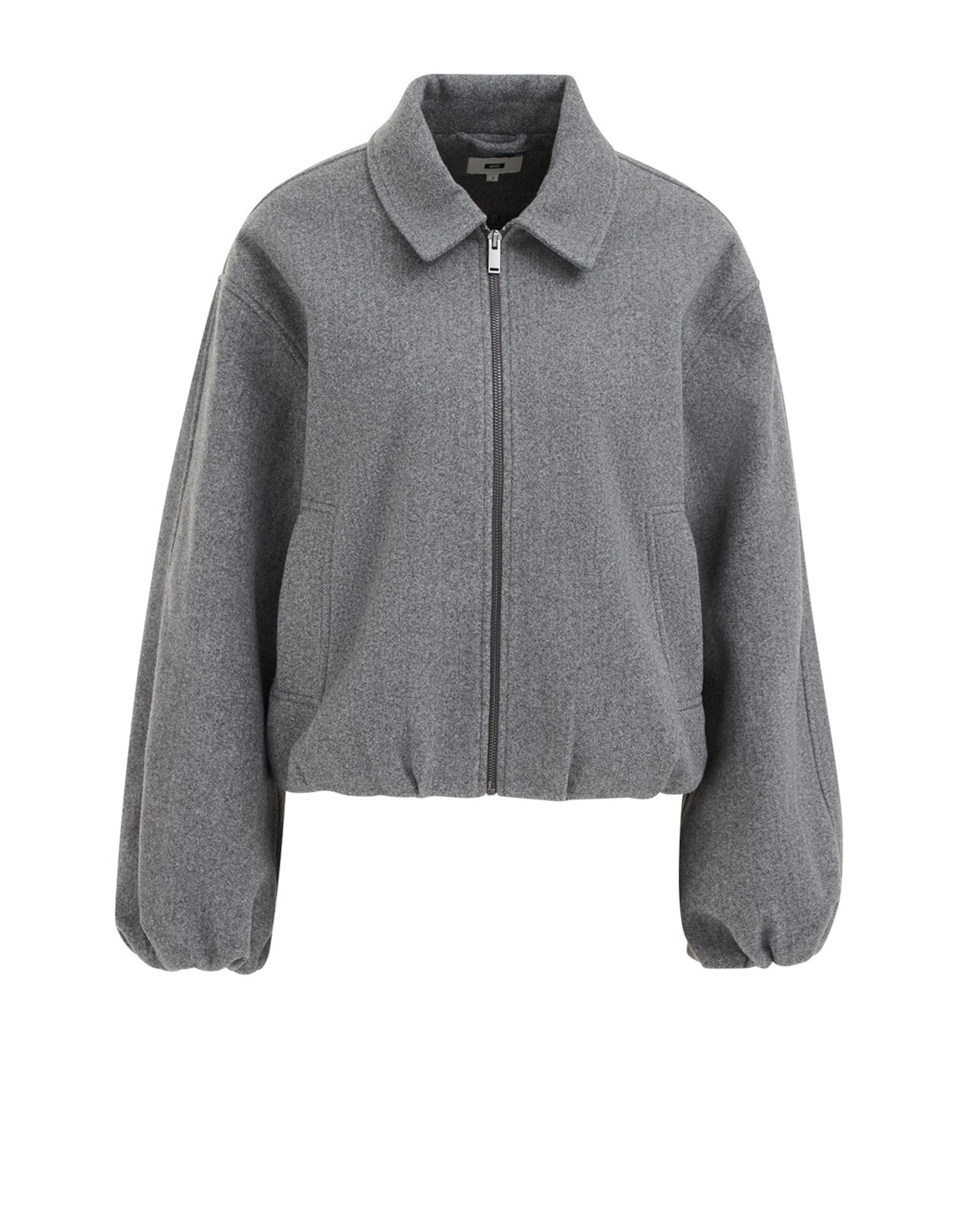WE Fashion - Chaqueta de entretiempo en gris: frente
