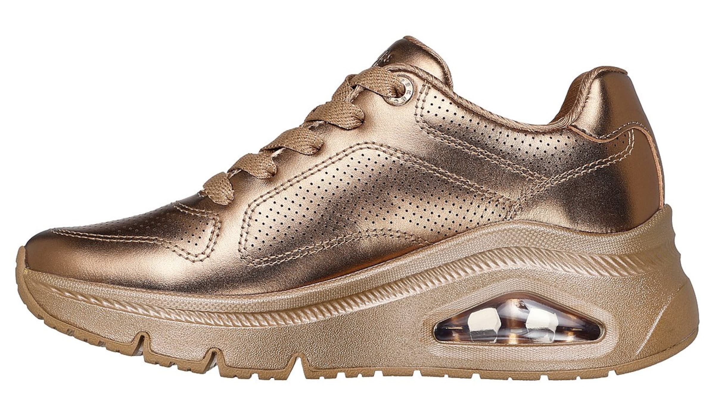 SKECHERS Sneakers in Bronze: front