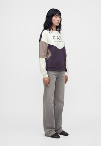 purpurinė EA7 Emporio Armani Megztinis be užsegimo
