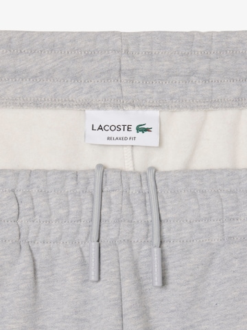 LACOSTE Regular Pants 'Track' in Grey