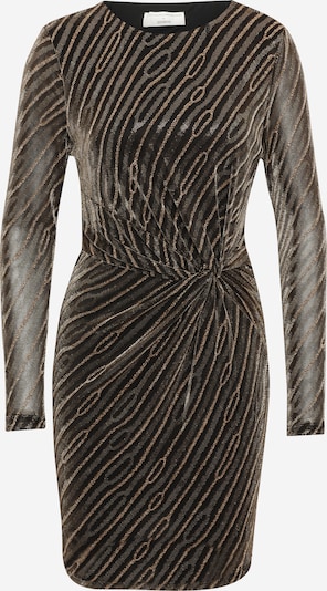 Guido Maria Kretschmer Women Cocktailmekko 'Inola' värissä ruskea / kulta / musta, Tuotenäkymä