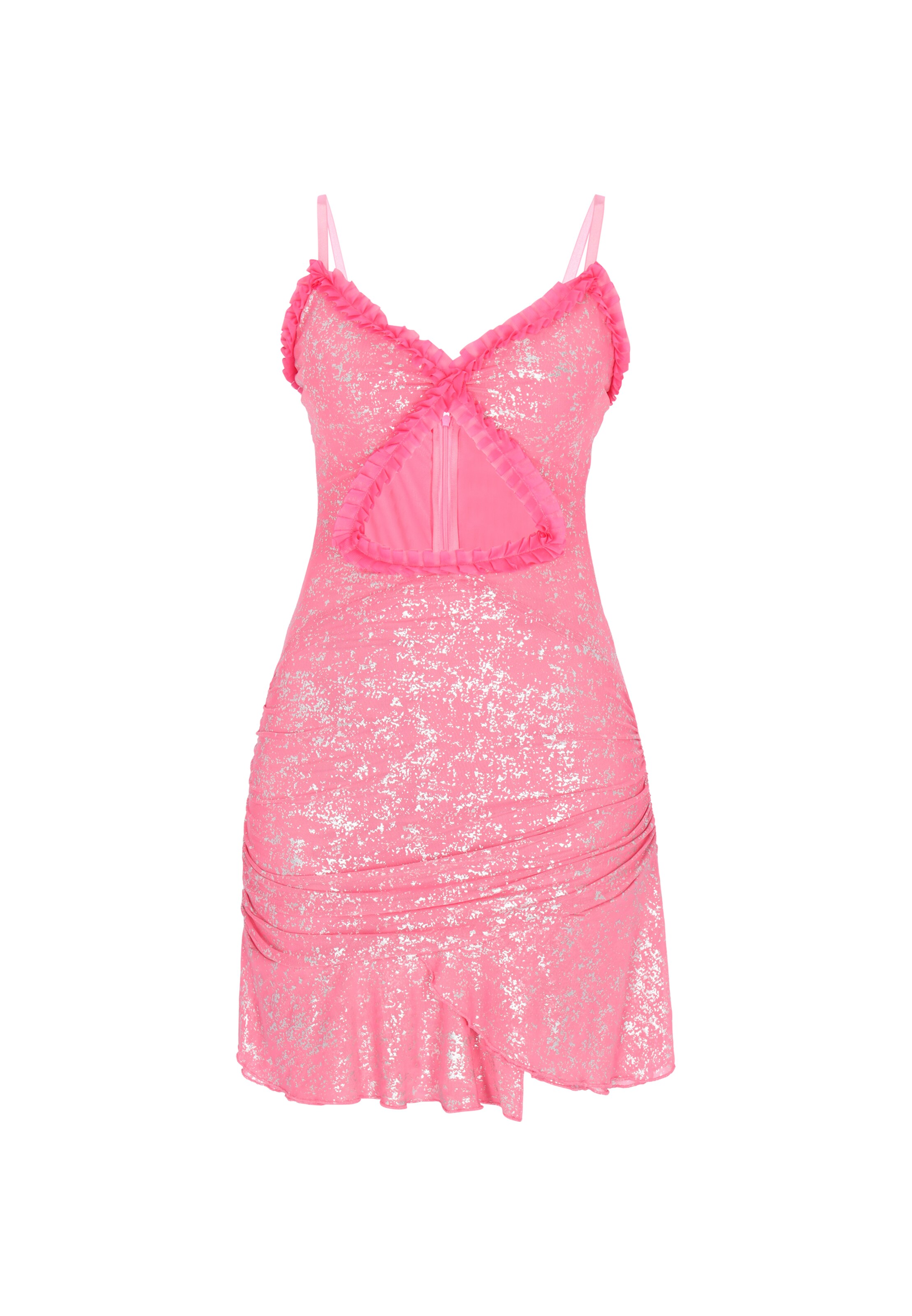Robe faina en rose : devant