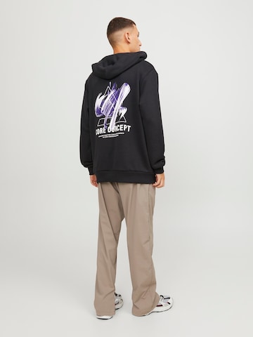 JACK & JONES Sweatshirt 'JCOTriangle' in Zwart