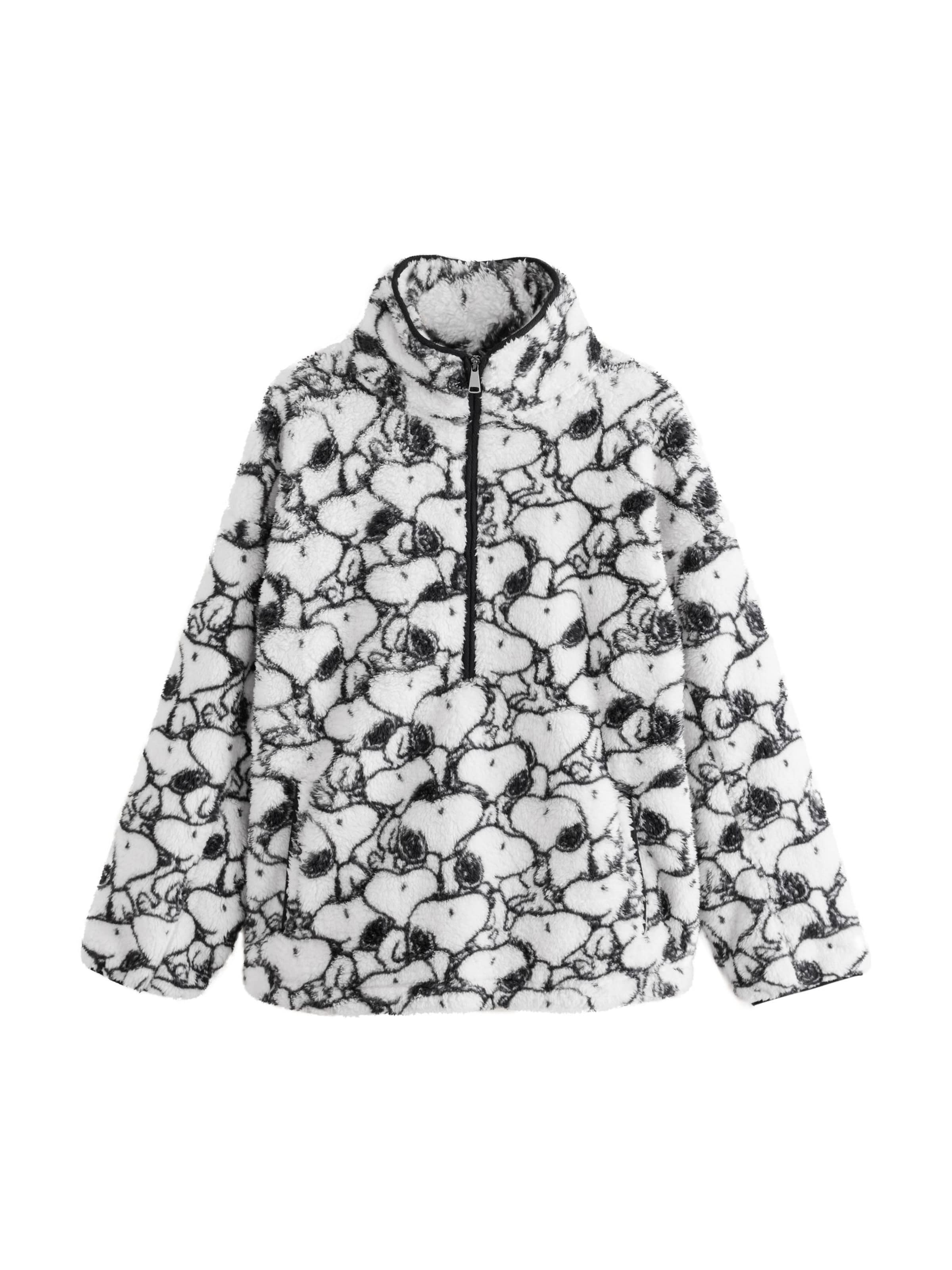 Next Pullover i S i sort / hvid, Produktvisning