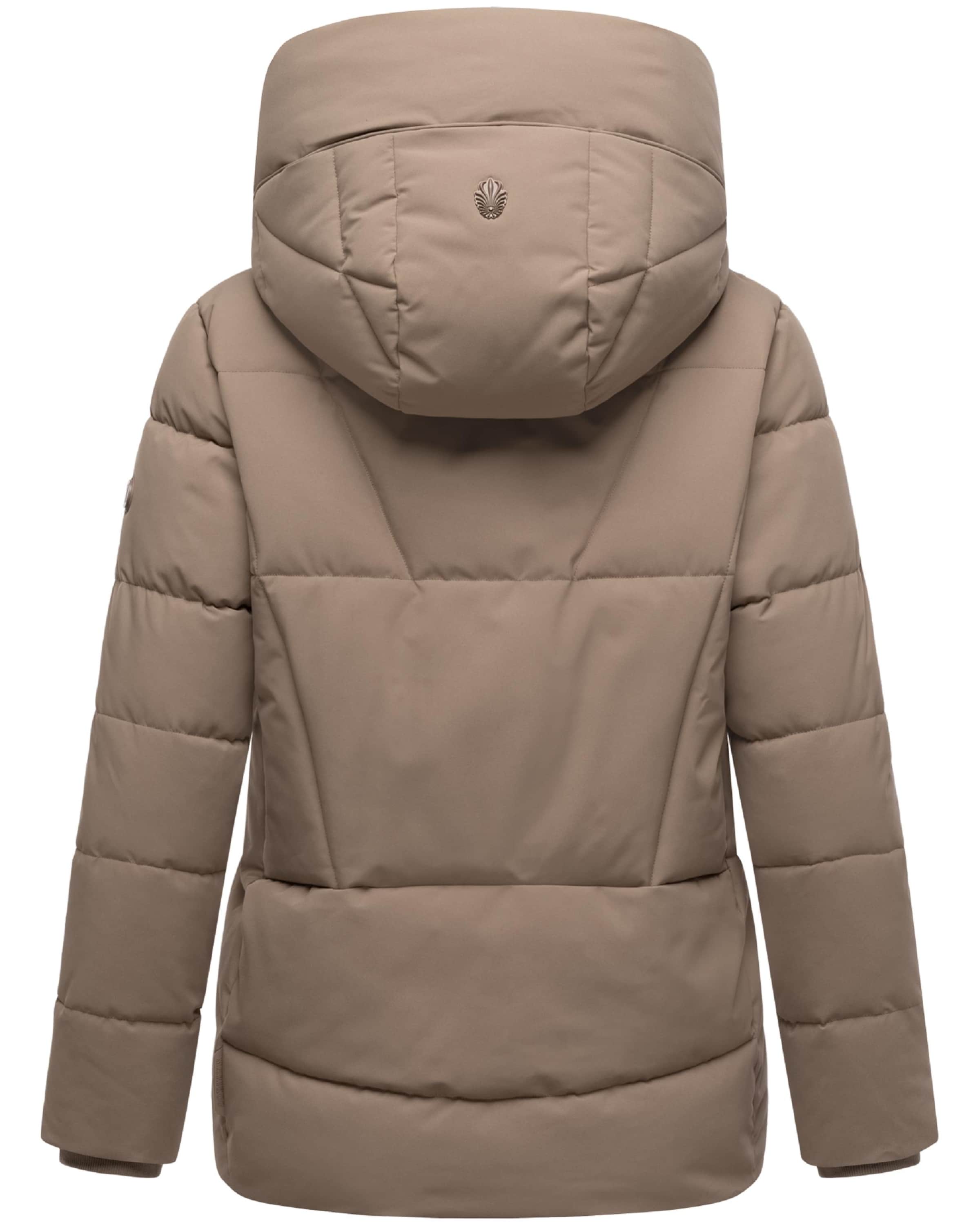 Veste d’hiver 'Kuschelnasee 16' MARIKOO en marron