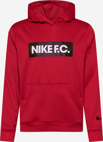 Nike Sportswear Μπλούζα φούτερ σε κόκκινο: μπροστά