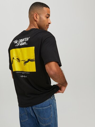 JACK & JONES T-Shirt 'Masterpiece' in Schwarz