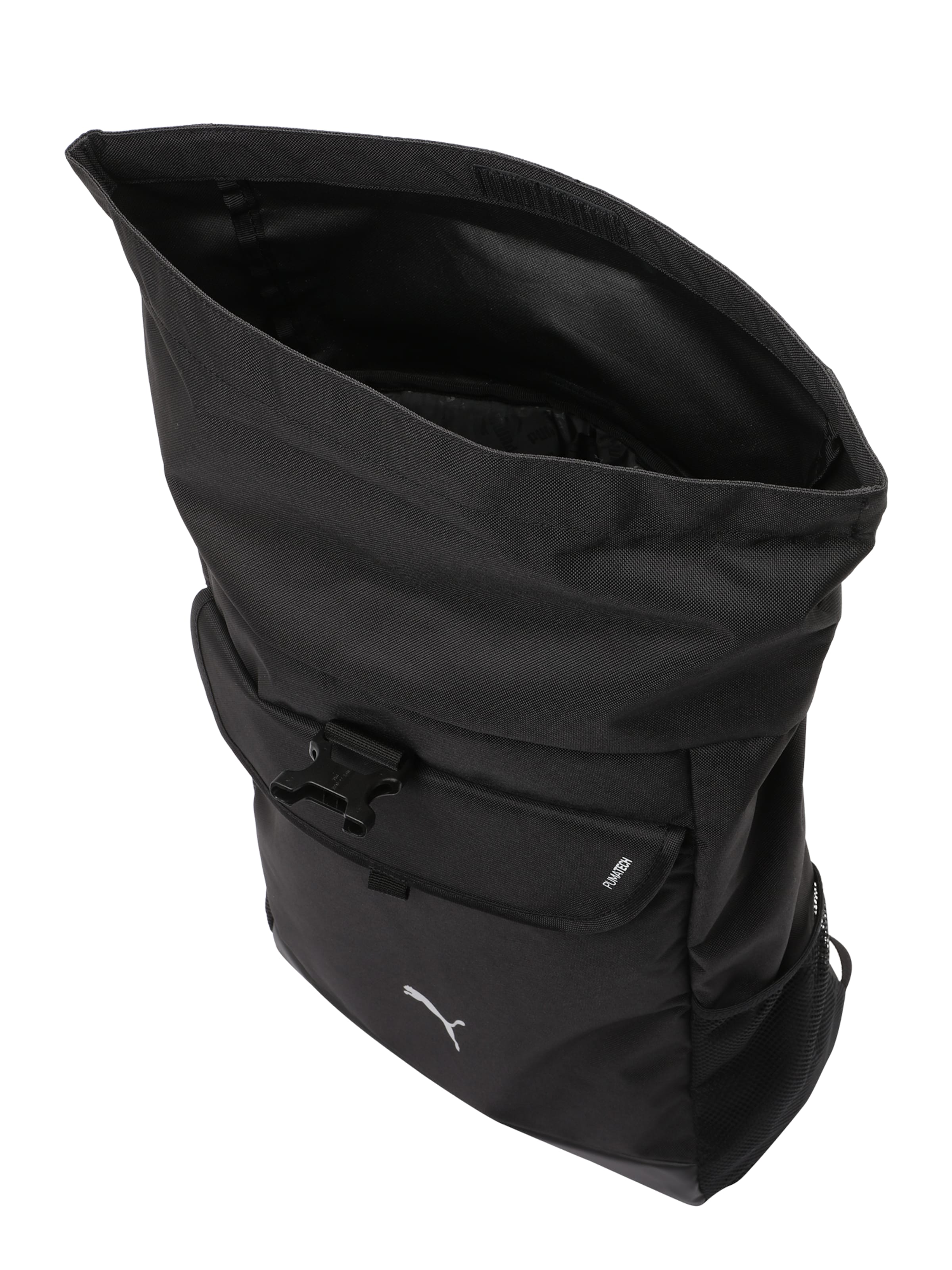 Rucsac 'TECH Roll Top' de la PUMA pe negru