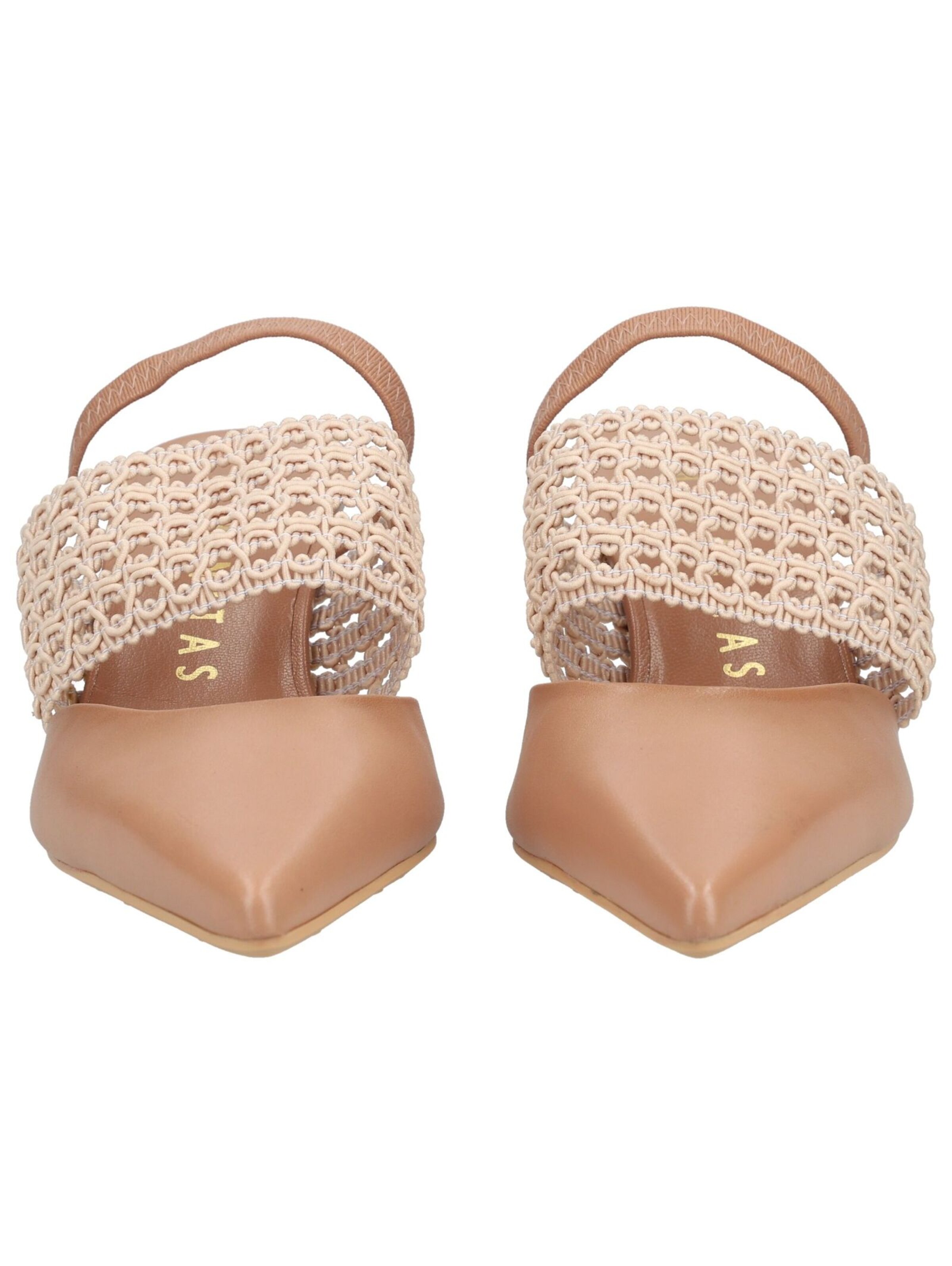 Escarpins à bride arrière Hispanitas en marron