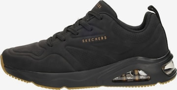 SKECHERS Sneakers laag 'Tres-Air Uno' in Zwart: voorkant