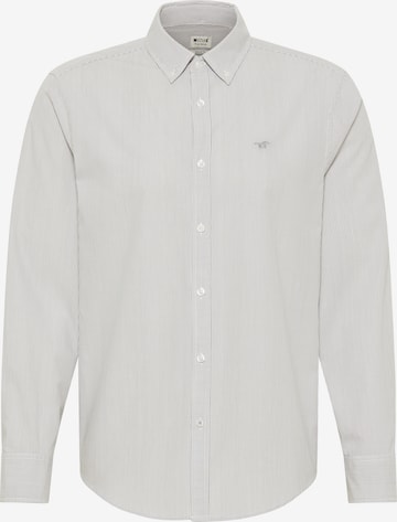 MUSTANG Regular fit Button Up Shirt in Grey: front