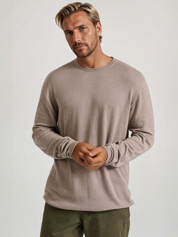 Funky Buddha Pullover i brun: forside