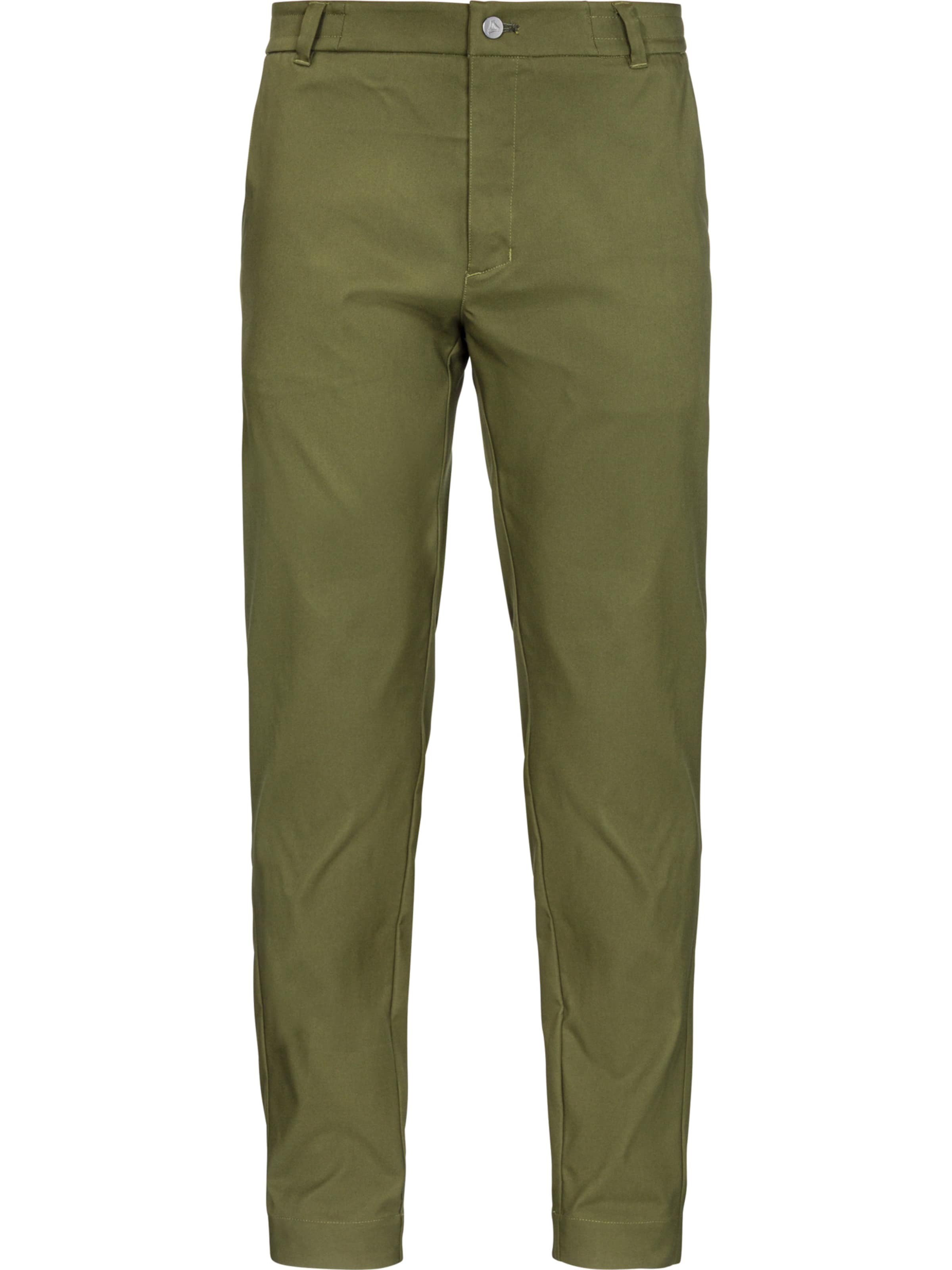 Schöffel Tapered Outdoorbroek 'Zourga ' in Groen: voorkant