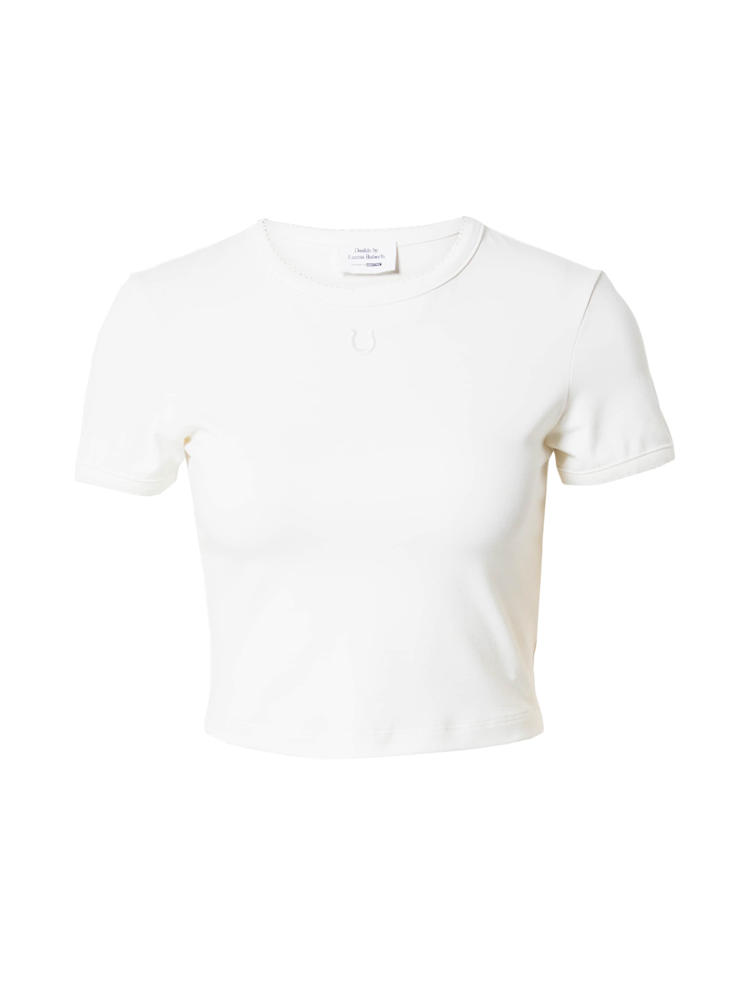 Maglietta 'Anja' di Daahls by Emma Roberts exclusively for ABOUT YOU in bianco: frontale
