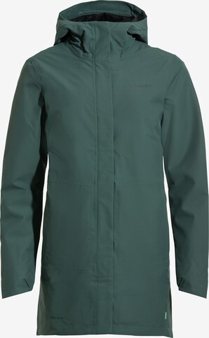 VAUDE Outdoor Jacket in Green: front