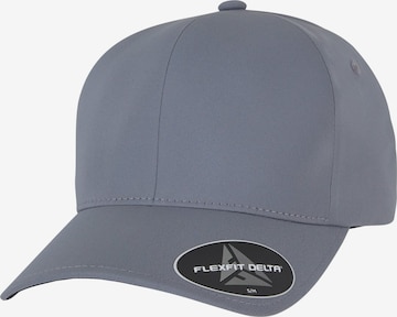 Casquette 'Delta' Flexfit en gris : devant