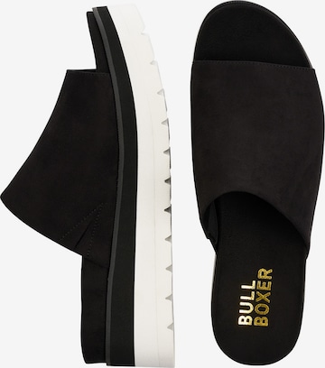 BULLBOXER Mules in Black