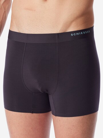 SCHIESSER Boxershorts ' Modern Bonded ' in Grijs: voorkant