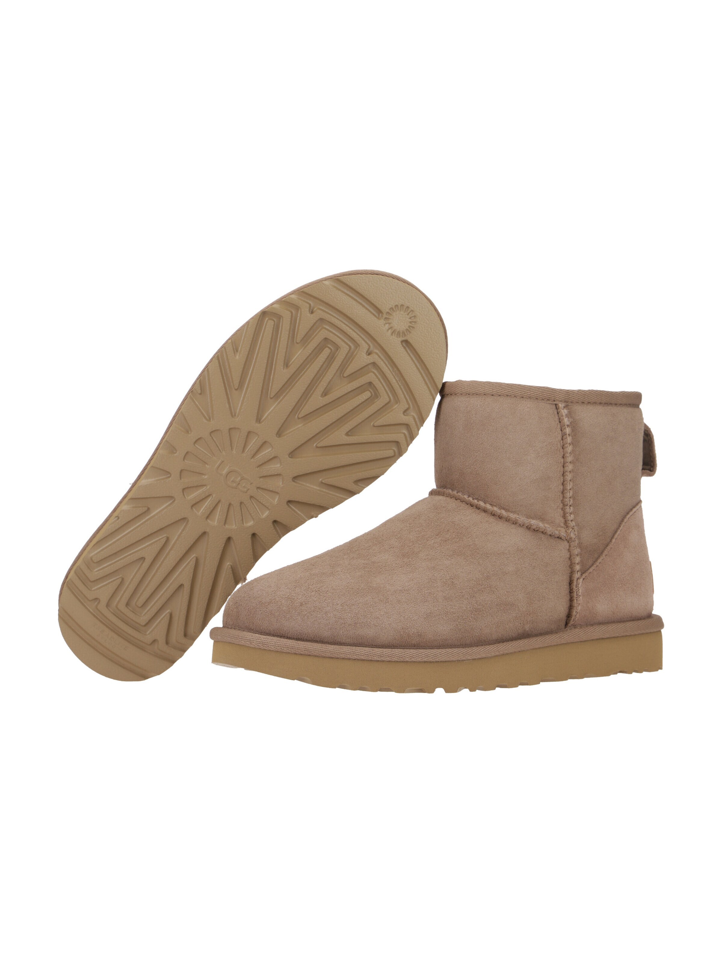 UGG Boots 'Classic Mini 2'‌‌‌‌‌ in Braun